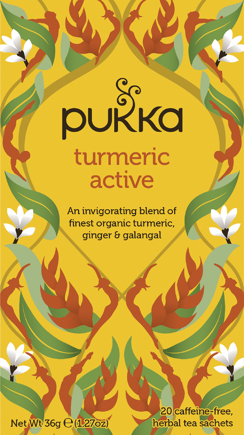 Pukka 20x1,8g Turmeric Active fairwild luomu teejuoma
