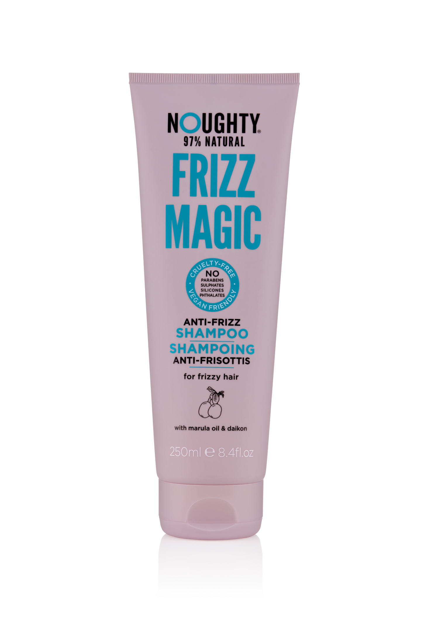 Noughty Shampoo 250ml Frizz Magic