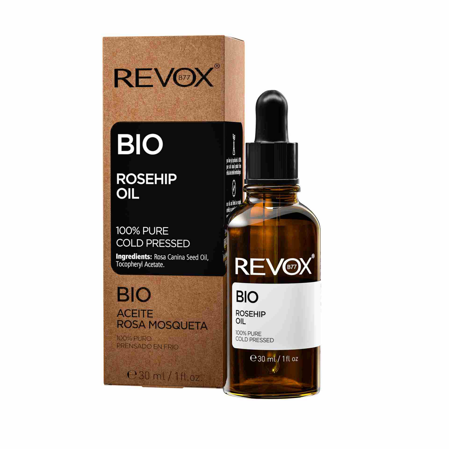 Revox B77 Bio Rosehip oil 100% pure kasvoseerumi 30ml