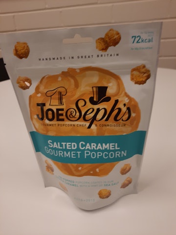 JoeSephs Popcorn 60g Salted caramel