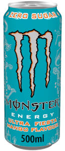 Monster Energy Ultra Fiesta sokeriton energiajuoma 0,5l