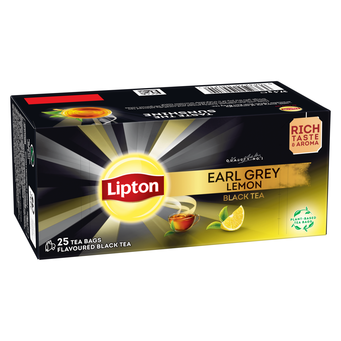 Lipton tee 25ps Lemon Rich Earl Grey