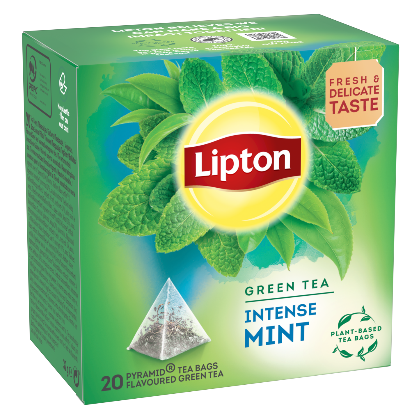 Lipton Pyramid vihreä tee 20ps mint