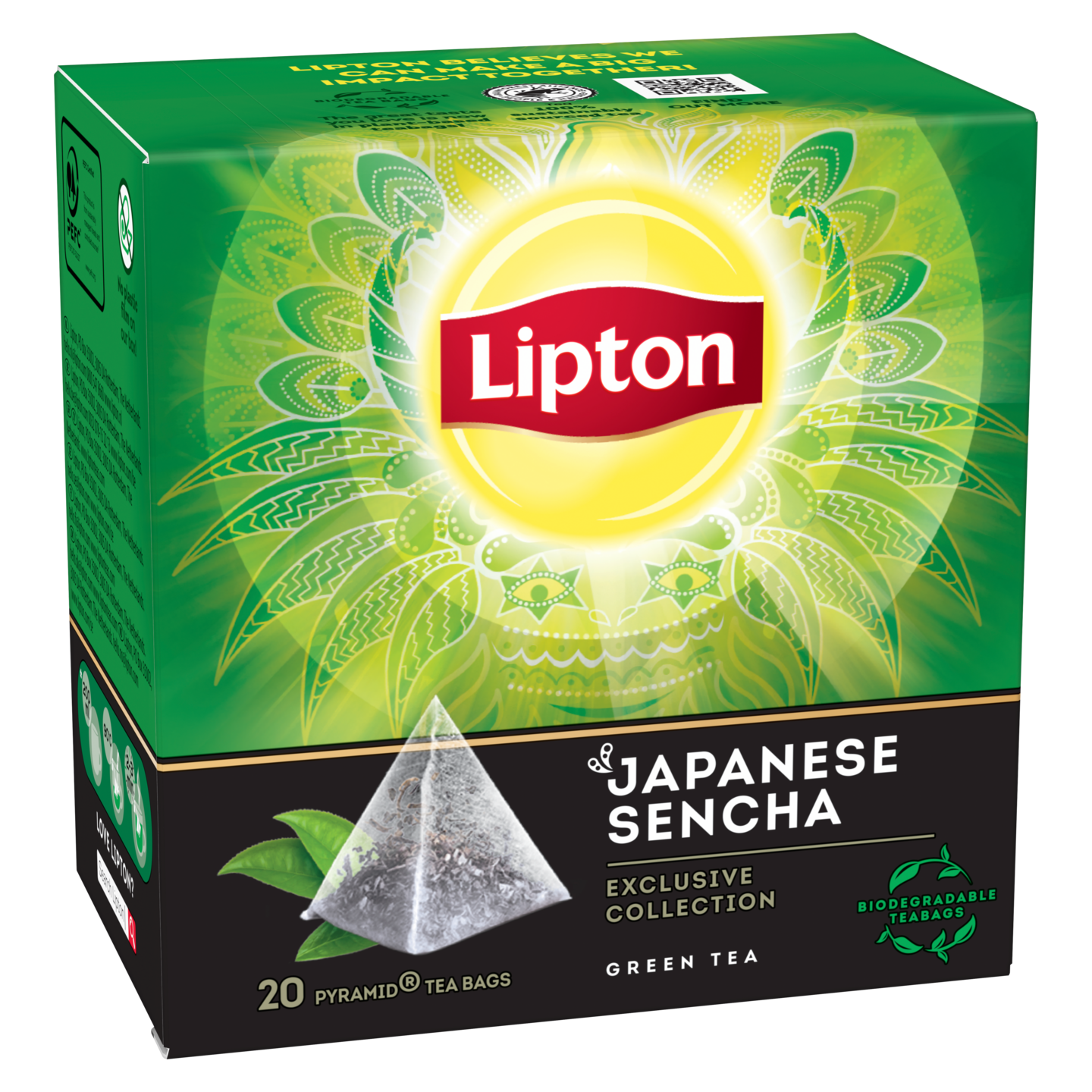 Lipton Pyramid vihreä tee 20ps
