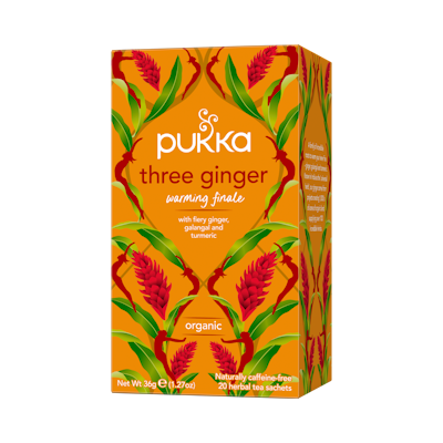 Pukka yrttijuom 20ps kolme inkivää luomu