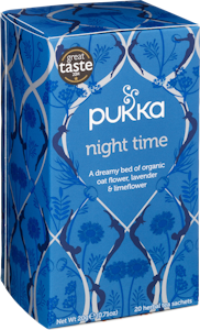 Pukka 20x1g Nigth time tee luomu