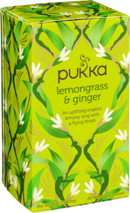 Pukka yrttitee 20ps lemongra-ging luomu