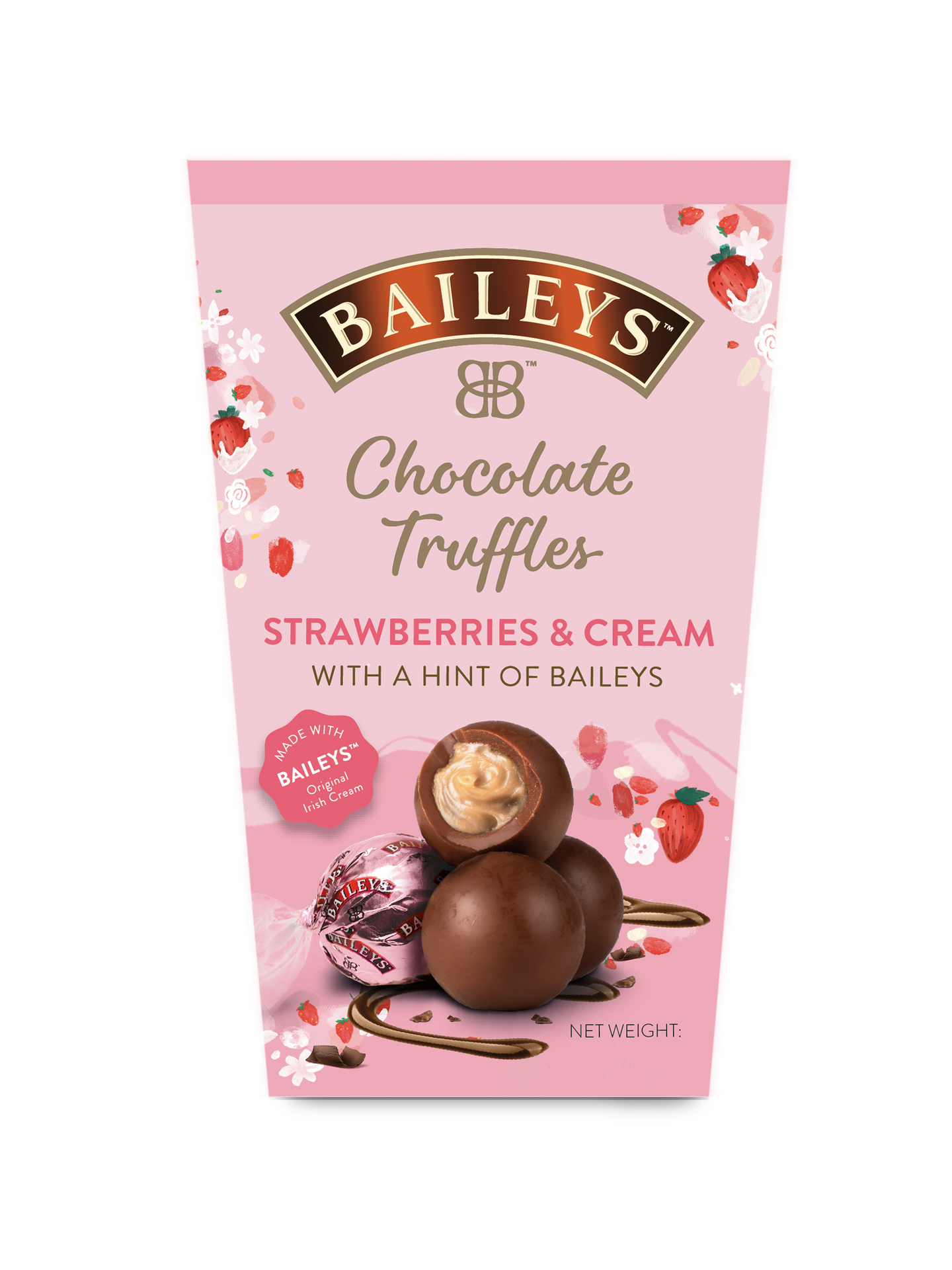 Baileys Chocolate Truffles 205g strawberries & cream