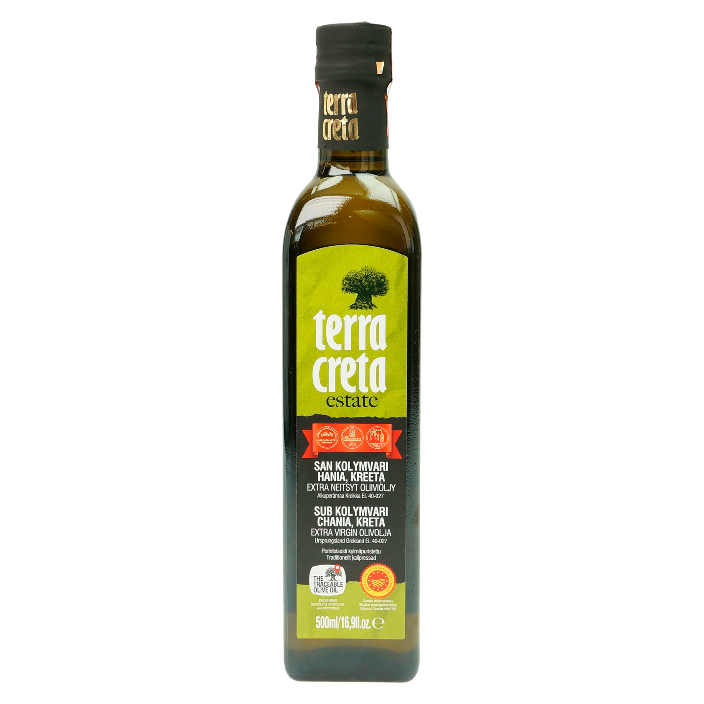 Terra Creta Estate Extra neitsytoliiviöljy, SAN, 500 ml | K-Ruoka  Verkkokauppa