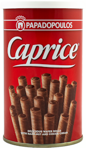 Caprice kierrevohveli 115g hasselpähk