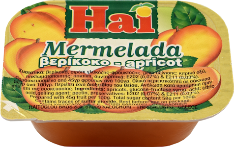 Hai aprikoosimermelada 12x20g