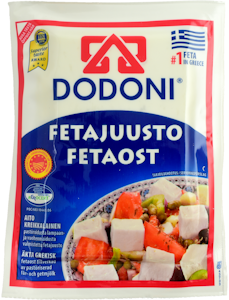 Dodoni fetajuusto 200g kreikkalainen vähälaktoositon