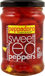 Peppadoro 270/105g makea punainen paprika