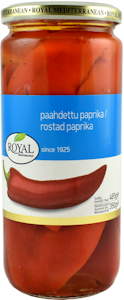 Royal paahdettu punainen paprika 465g/350g