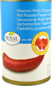 Royal paahdettu punainen paprikasuikale 4/2,6 kg