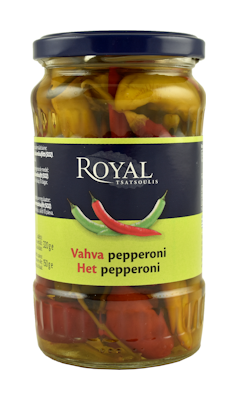 Royal vahva pepperoni 320/150 g