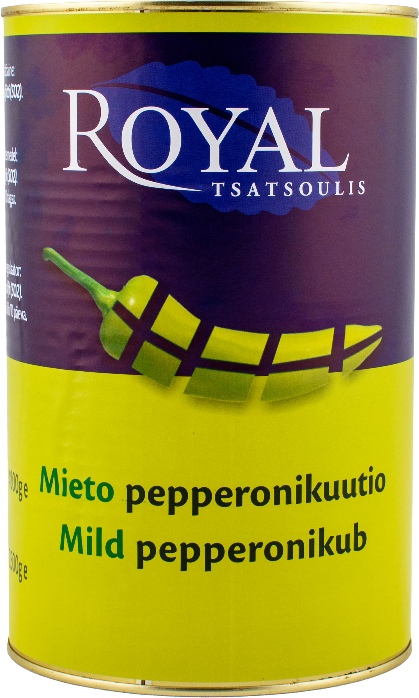 Royal pepperonikuutio 4/2,5kg peltipurkki