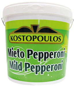 Kostopoulos mieto pepperoni 9-11cm 10,5kg/7kg