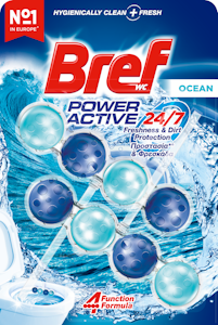 Bref Power Active wc-raikastin 2x50g Ocean