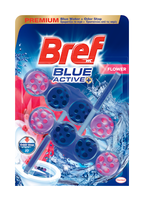 Bref wc-raikastin 2x50g Blue Active Floral