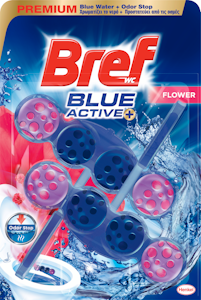 Bref wc-raikastin 2x50g Blue Active Floral