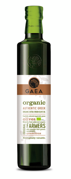Gaea extra virgin oliiviöljy 500ml luomu