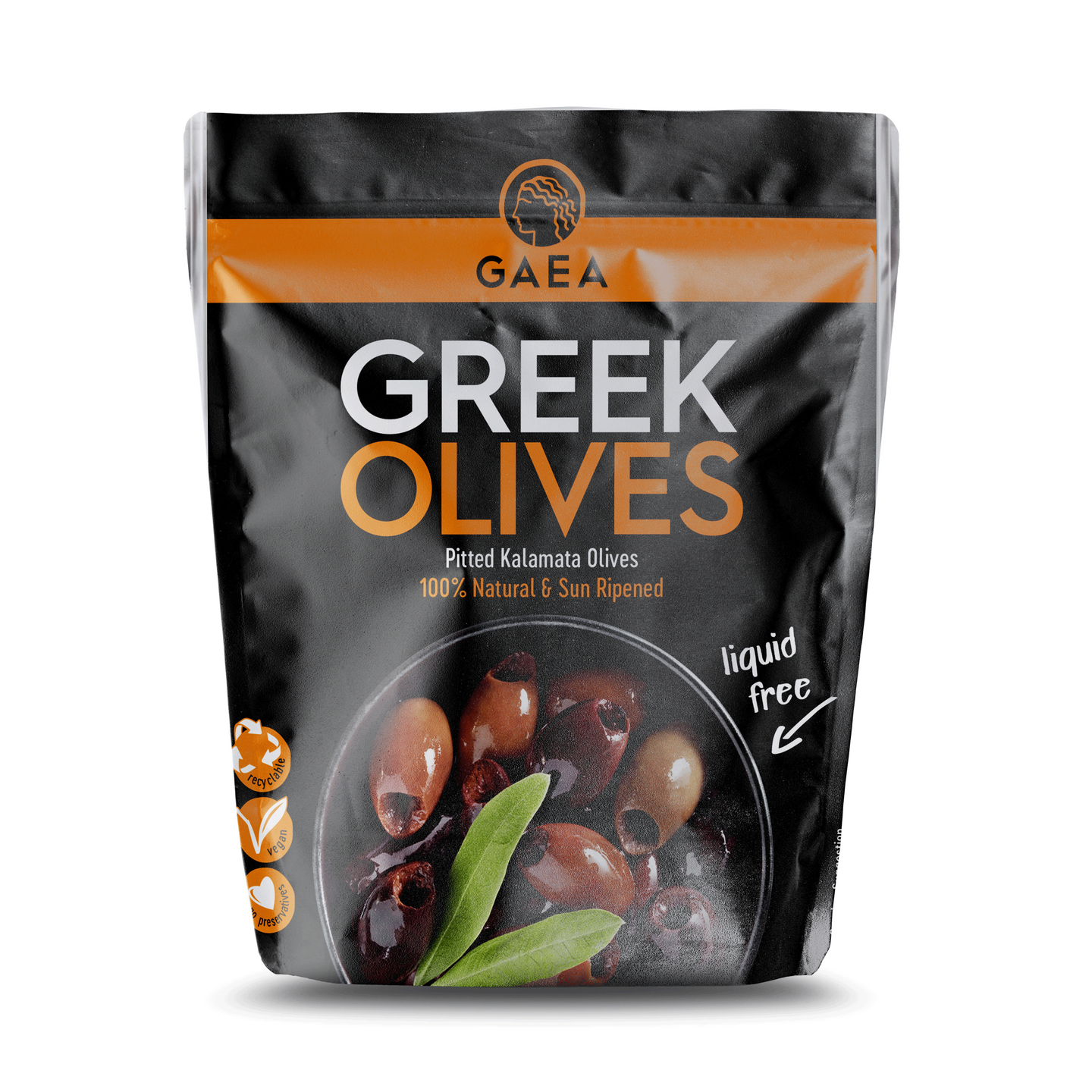 Gaea kalamata oliivi 150g kivetön