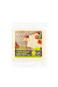 Kolios vegan viipale kasviperäinen juustovaihtoehto 200g classic