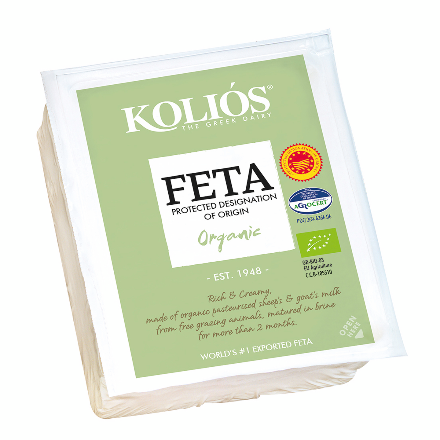 Kolios vintage Feta Luomu 100g