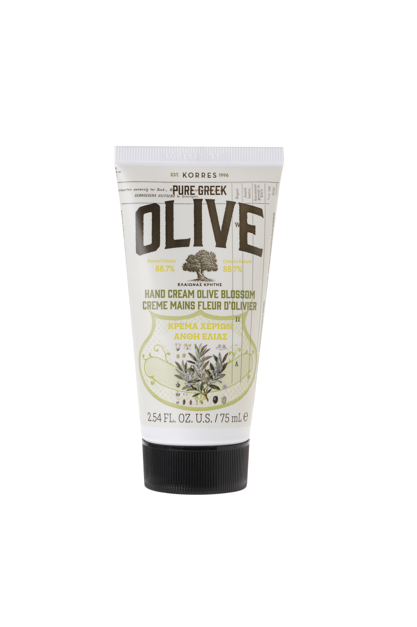 Korres käsivoide 75ml Olive & Olive Blossom