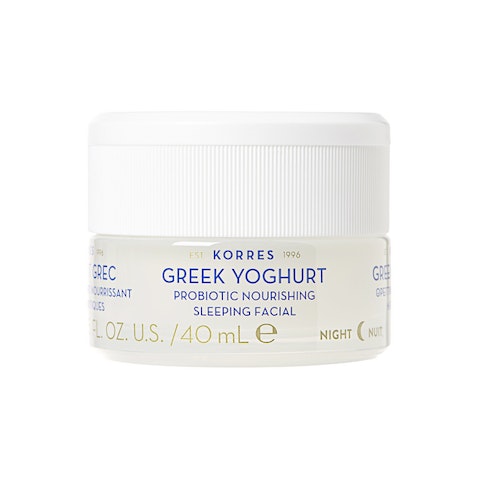 Korres rauhoittava probioottinen 'yön-yli' hoitonaamio 40ml Greek Yoghurt kaikille ihotyypeille