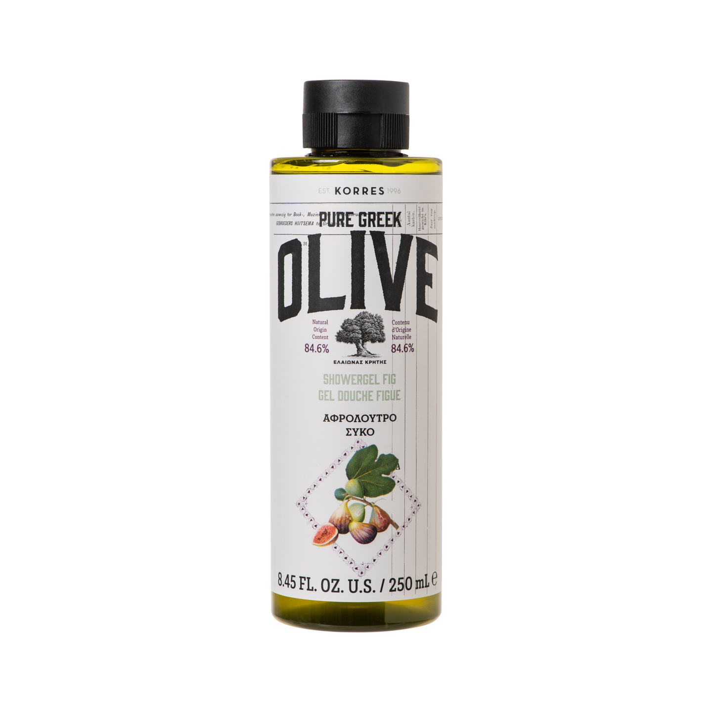 Korres suihkugeeli 250ml Olive Fig
