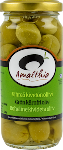 Amalthia vihreä kivetön oliivi 260/130 g