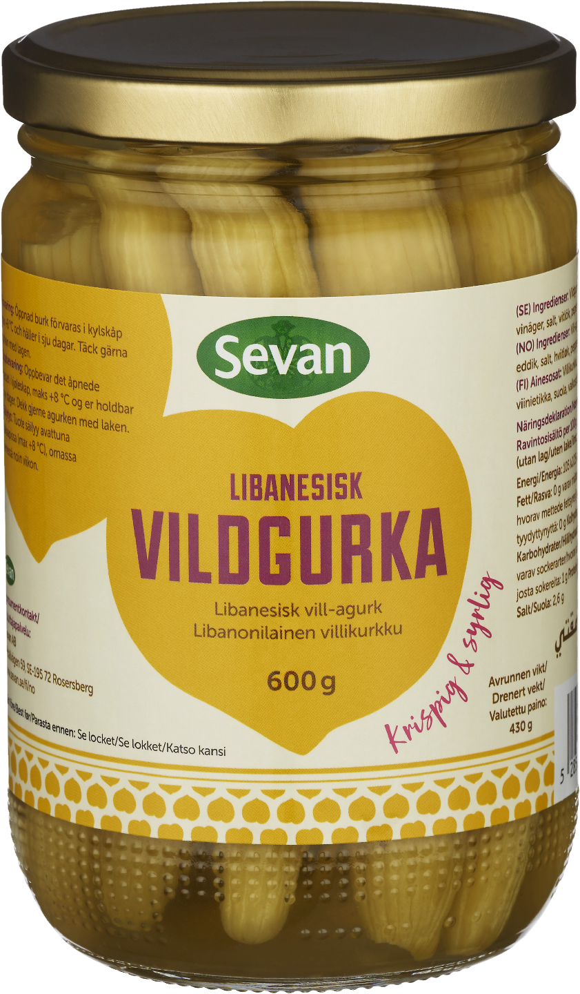 Sevan villikurkku 600/430g