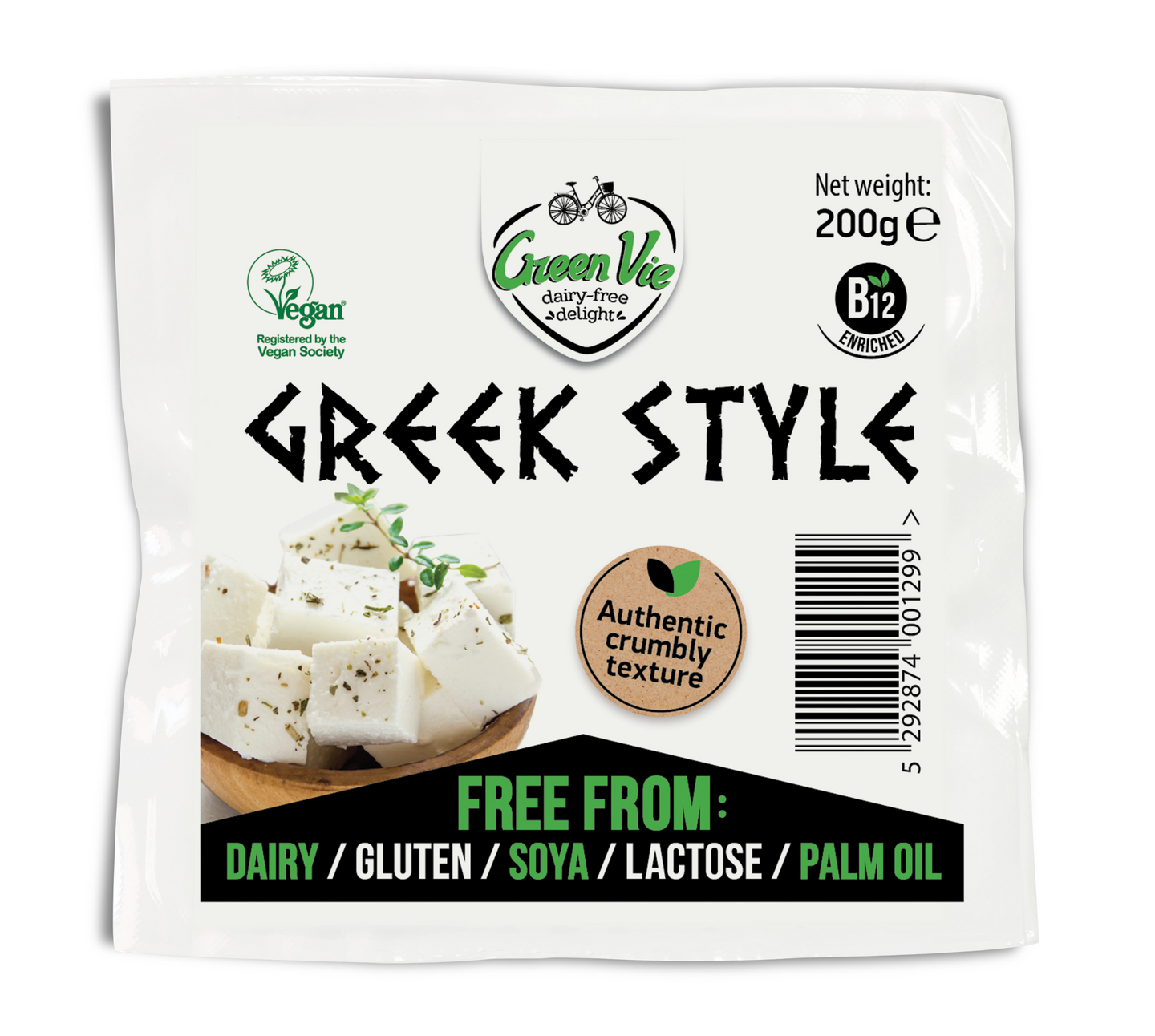 GreenVie vegaaninen Greek Style 200g