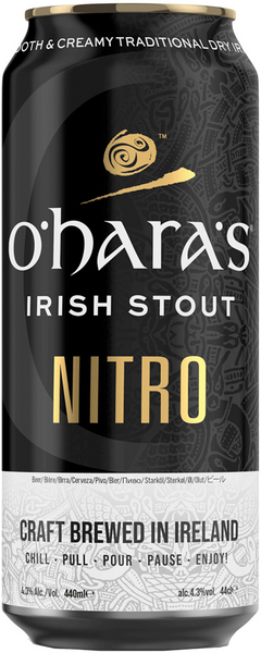 O'Hara's Nitro Irish Stout olut 4,3 % 0,44l
