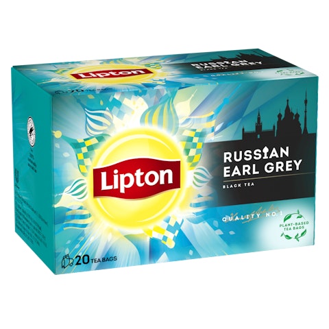 Lipton Russian Earl Grey 20ps Rainforest Alliance