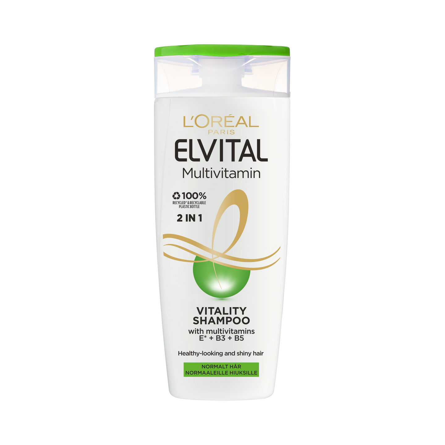 L'Oréal Paris Elvital Shampoo ja hoitoaine 250ml Multivitamin 2in1