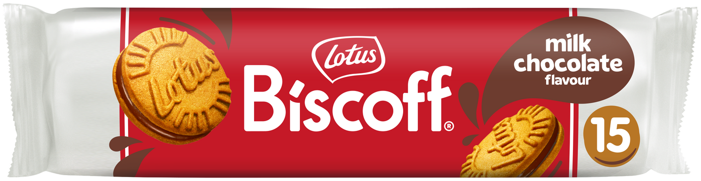 Lotus Biscoff Täytekeksi Milk chocolate 150g