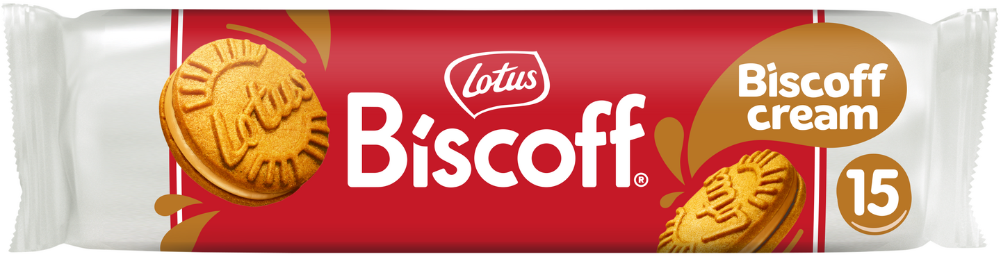 Lotus Biscoff Cream täytekeksi 150 g