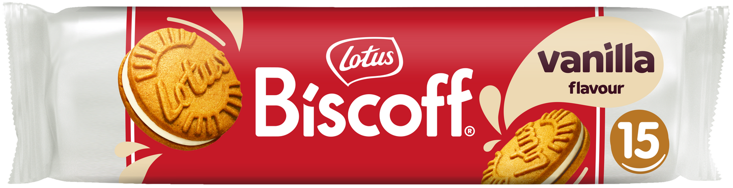 Lotus Biscoff täytekeksi Vanilla  150 g