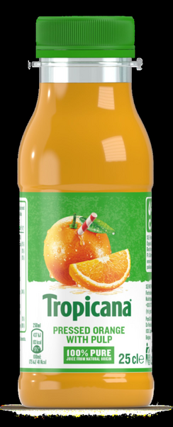 Tropicana appelsiinimehu hedelmälihalla 0,25l