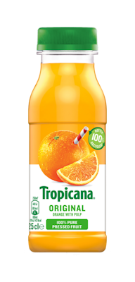 Tropicana appelsiinimehu hedelmälihalla 0,25l