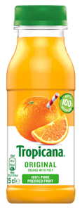 Tropicana appelsiinimehu hedelmälihalla 0,25l