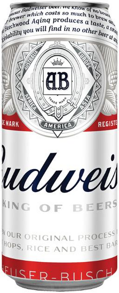 Budweiser olut 5% 0,5l DOLLY