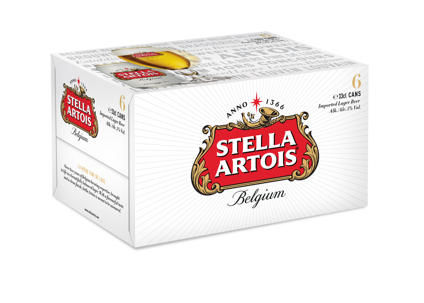 Stella Artois 5,0% 0,33l 6-pack