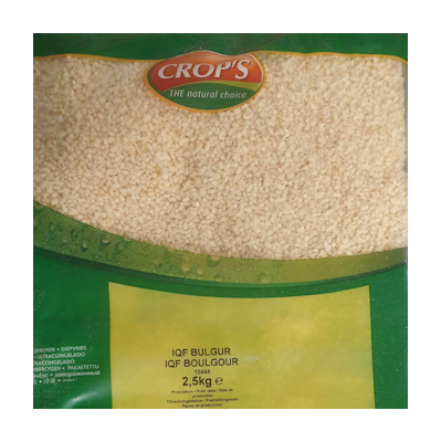 Crops Bulgur keitetty 2,5kg pakaste