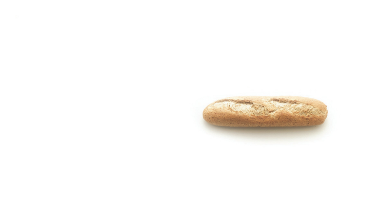 Panesco Mini Täysjyväpatonki (Premium Plus Demi Baguette Paysanne) 45x125g esipaistettu pakaste