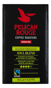 Pelican Rouge suodatinkahvi 450g Soul blend reilu kauppa