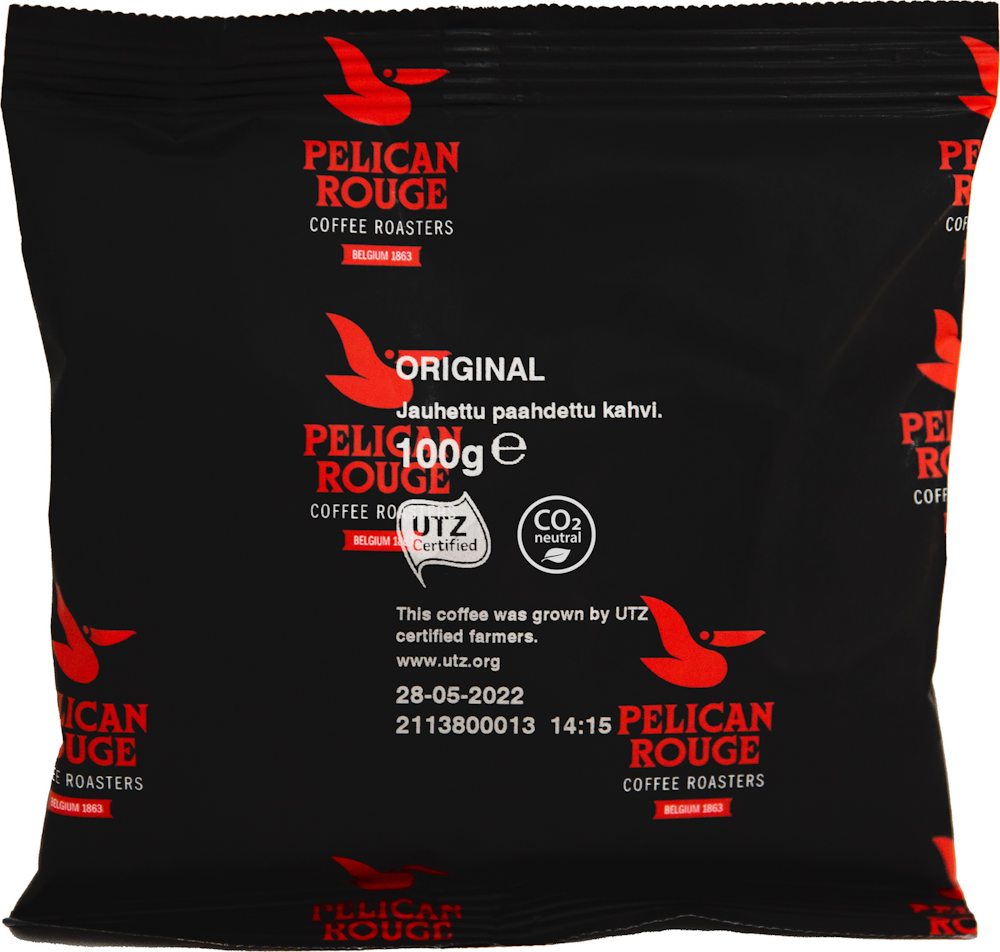 Pelican Rouge Original Blend kahviannospussi 88 x 100g RFA — HoReCa ...